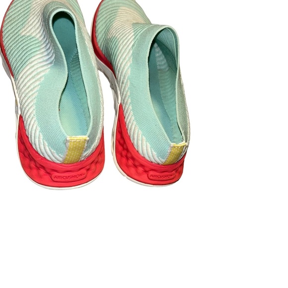 Women Merrell Knit Slip-On Slides Range Slide AC Bleached Aqua size 6.5 sneaker - Picture 3 of 5